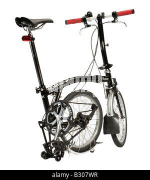 Vélo pliant Brompton Banque D'Images