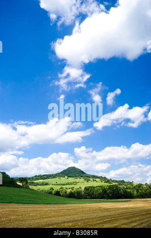 Volcan de la région de l'Hegau près de Hohenhewen Banque D'Images