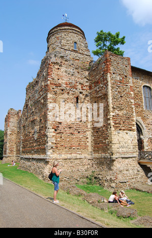 11th Century Colchester Castle, Upper Castle Park, Colchester, Essex, Angleterre, Royaume-Uni Banque D'Images