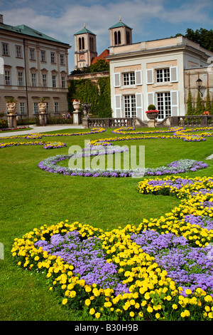 Salzbourg : Schloss Mirabell Gardens Banque D'Images