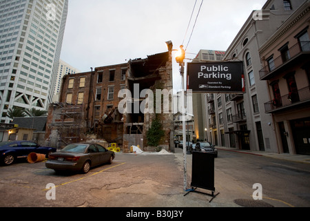 Centre-ville de La Nouvelle-Orléans, plusieurs années après l'ouragan Katrina Banque D'Images