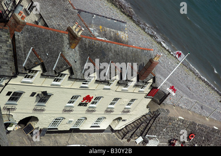 Le Red Lion Hotel at dans le Devon clovelly Banque D'Images