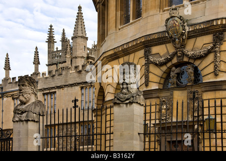 Jesus College à Oxford au Royaume-Uni Banque D'Images