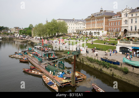 Promenade de Richmond Banque D'Images