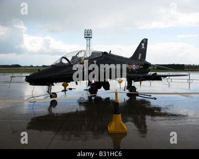 Le premier Hawk est entré en service avec la RAF en 1976, à la fois en tant qu'advanced flying-avions d'entraînement et une formation à la fabrication d'armes. Banque D'Images