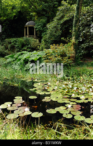 Portmeirion Village et jardins de Gwynedd dans le Nord du Pays de Galles Banque D'Images