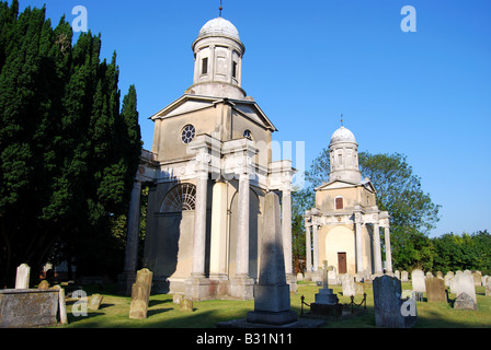 Mistley Towers reste, Mistley, Tendring District, Essex, Angleterre, Royaume-Uni Banque D'Images