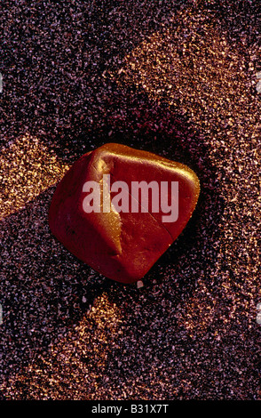 rocher de la plage Banque D'Images