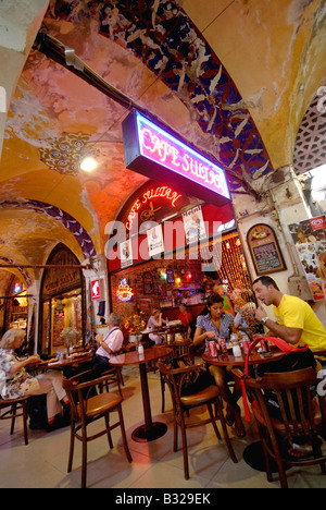 ISTANBUL. Un café dans le Grand Bazar (Kapali Carsi). L'année 2008. Banque D'Images