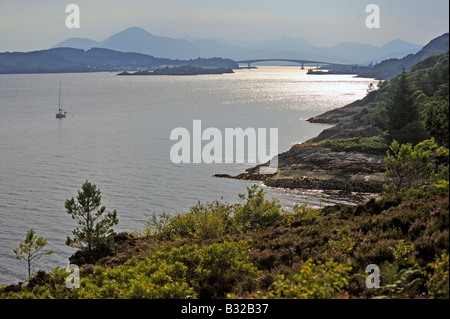 Skye Road Bridge de Kyle of Lochalsh, Skye et Lochalsh, Ecosse, Royaume-Uni, Europe. Banque D'Images