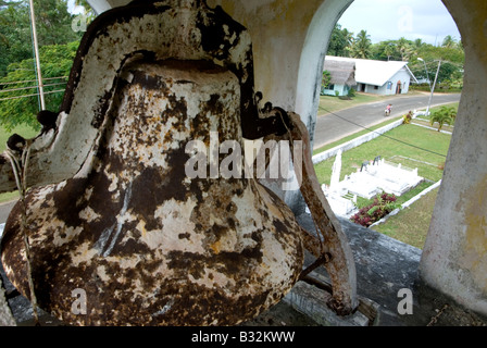 Église Chrétienne des Îles Cook Îles Cook Atiu Banque D'Images