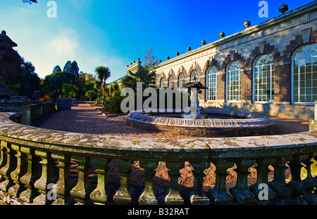 L'Orangerie dans Margam Park, Port Talbot, Pays de Galles, Royaume-Uni Banque D'Images