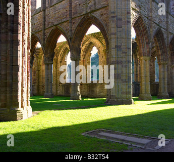 Abbaye de Tintern, South Wales, UK Banque D'Images