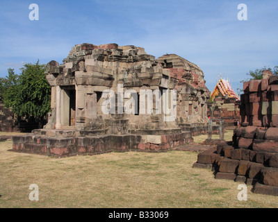 L'Asie, THAÏLANDE, Phanom Wan, le Khmer-Temple Banque D'Images