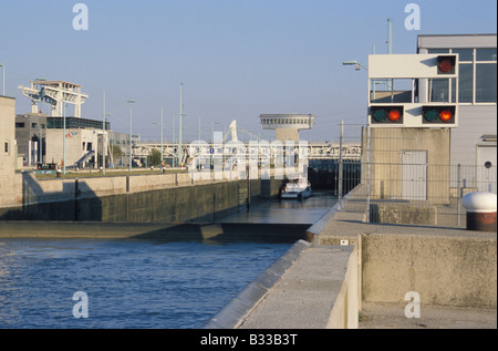 Power station Freudenau Banque D'Images