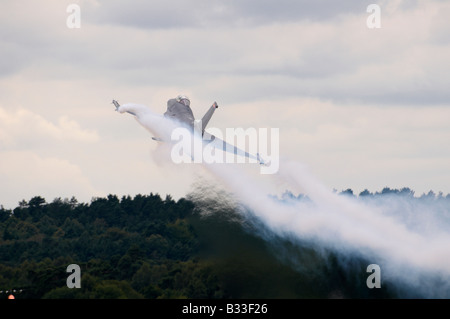 Lockheed Martin F-16 Fighting Falcon Farnborough Air Show 2008 Banque D'Images