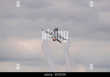 Lockheed Martin F-16 Fighting Falcon Farnborough Air Show 2008 Banque D'Images