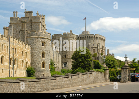 Le Château de Windsor, Berkshire Banque D'Images