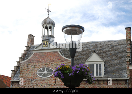 Centre ville de Walcheren Domburg Zélande Pays-Bas Banque D'Images