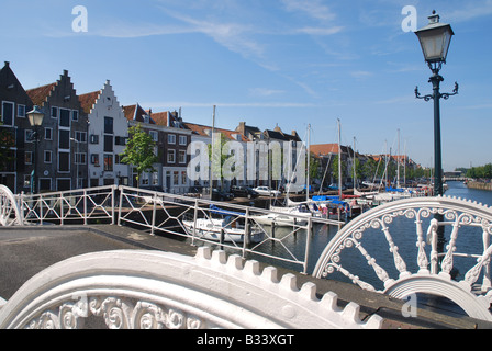 Célèbre Spijcurbrug Middelburg Zeeland Pays-Bas Banque D'Images