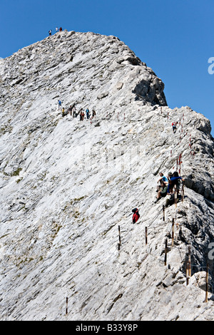 Koncheto Ridge près de Bansko en Patrimoine Mondial de l'UNESCO Parc national de Pirin Bulgarie Banque D'Images