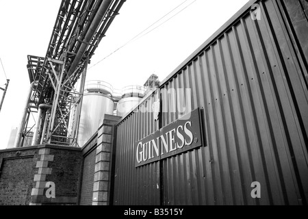 Portes de la brasserie Guinness Irlande Dublin Banque D'Images