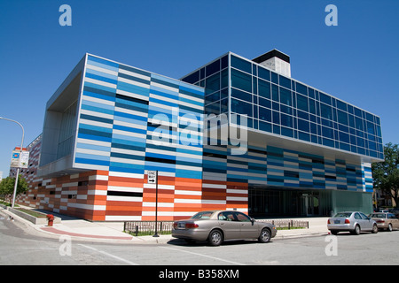 Chicago, IL Gary Comer Youth Centre par John Ronan architectes au grand croisement sur le côté sud du quartier Banque D'Images