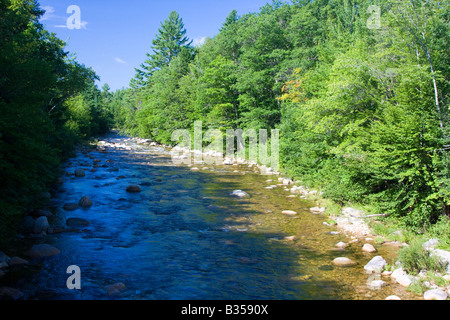 Mad River, Waterville Valley, New Hampshire Banque D'Images