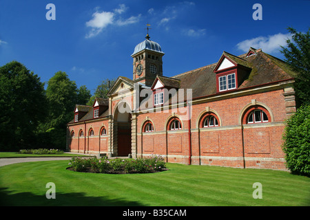 Porterie du bloc stable à Kingston Lacey House (National Trust) Sherborne Dorset England UK Banque D'Images