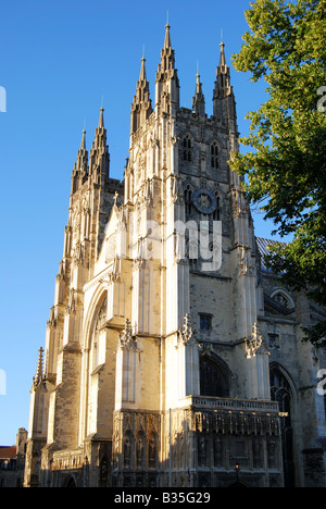La Cathédrale de Canterbury, Canterbury, Kent, England, United Kingdom Banque D'Images
