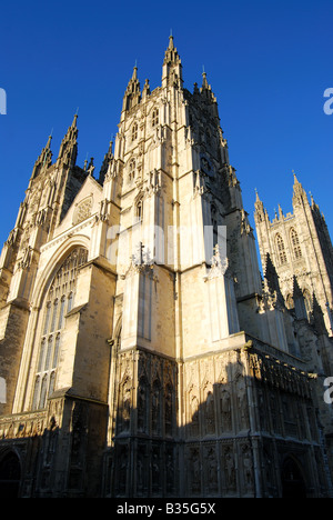 La Cathédrale de Canterbury, Canterbury, Kent, England, United Kingdom Banque D'Images