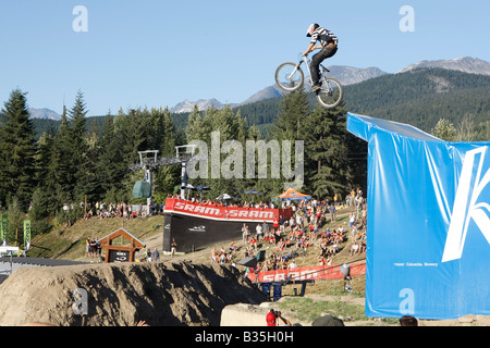 Slopestyle Crankworx Kokanee Monster Energy Banque D'Images