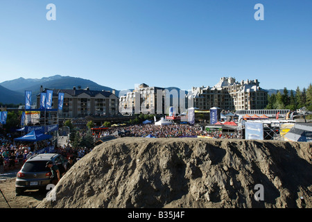 Slopestyle Crankworx Kokanee Monster Energy Banque D'Images
