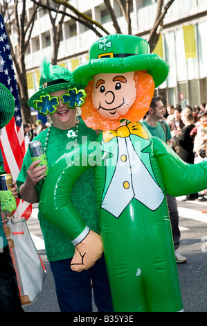 St Patrick's Day Parade, Tokyo Japon Banque D'Images