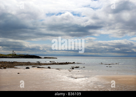 Elie Phare dans le East Neuk de Fife, Scotland Banque D'Images