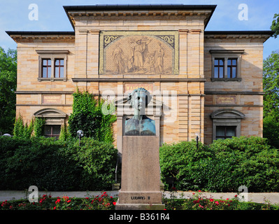 Maison Villa Wahnfried Wagner à Bayreuth Allemagne Bavière Banque D'Images