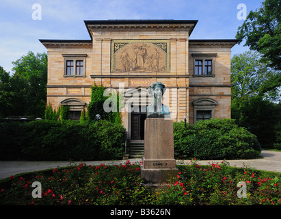 Maison Villa Wahnfried Wagner à Bayreuth Allemagne Bavière Banque D'Images