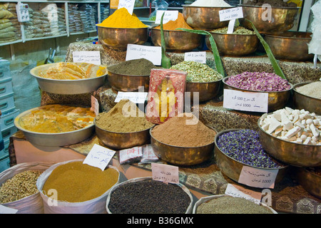 Spice Shop dans Bazar Vakil e à Shiraz Iran Banque D'Images