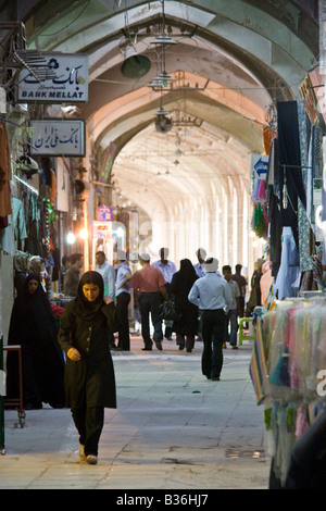 Regents Bazar en Iran Kerman Banque D'Images