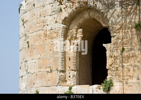 Crak Des Chevaliers ou Al Hosn château des Croisés en Syrie Banque D'Images