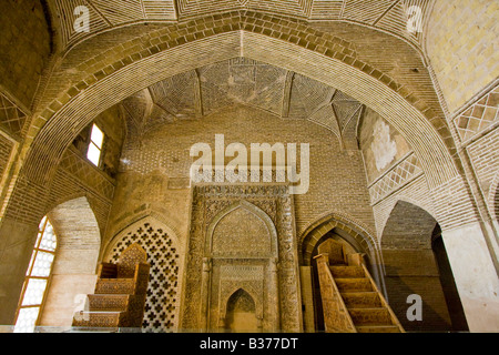 Oljeitu Chambre à la mosquée Jameh Ispahan en Iran Banque D'Images