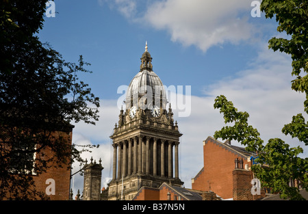 Hôtel de ville de Leeds. Yorkshire Banque D'Images