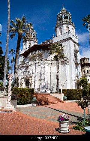 Hearst Castle San Simeon vue avant Banque D'Images