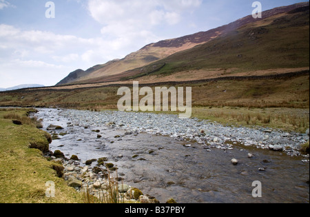 Gatesgarthdale Beck près de Buttermere Lake District National Park Cumbria Banque D'Images