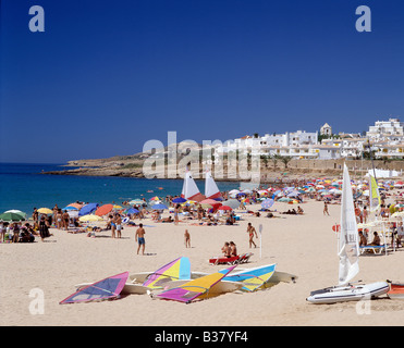 Le Portugal l'Algarve, Praia da Luz Banque D'Images