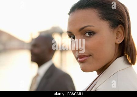 Close up of African American businesswomen Banque D'Images