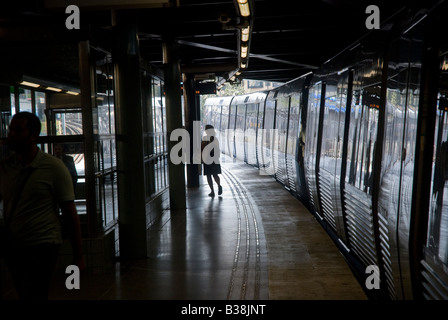 La station de métro de Stockholm Gamla Stan dans la Vieille Ville Banque D'Images