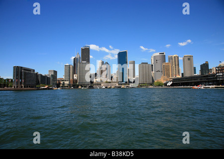 Le centre-ville de Sydney Circular Quay Banque D'Images