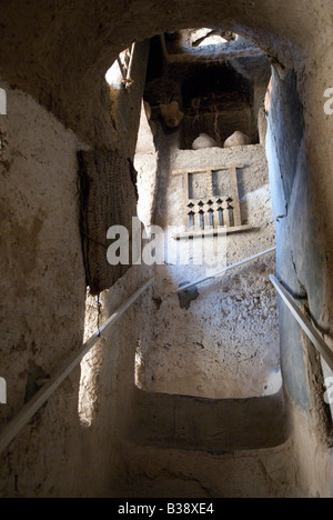 Al Hamra Al'intérieur de maison Région Dakhiliyah Sultanat d'Oman Banque D'Images