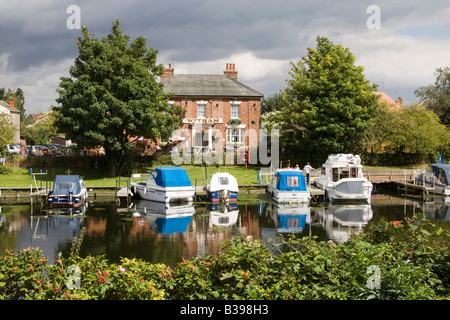 Rivière Witham boston lincolnshire england uk go Banque D'Images